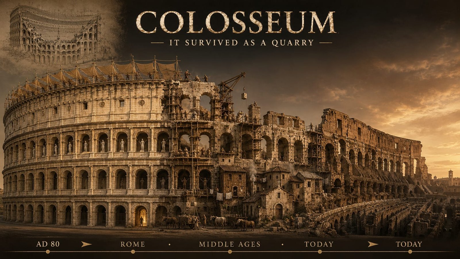 The Colosseum, AD 80