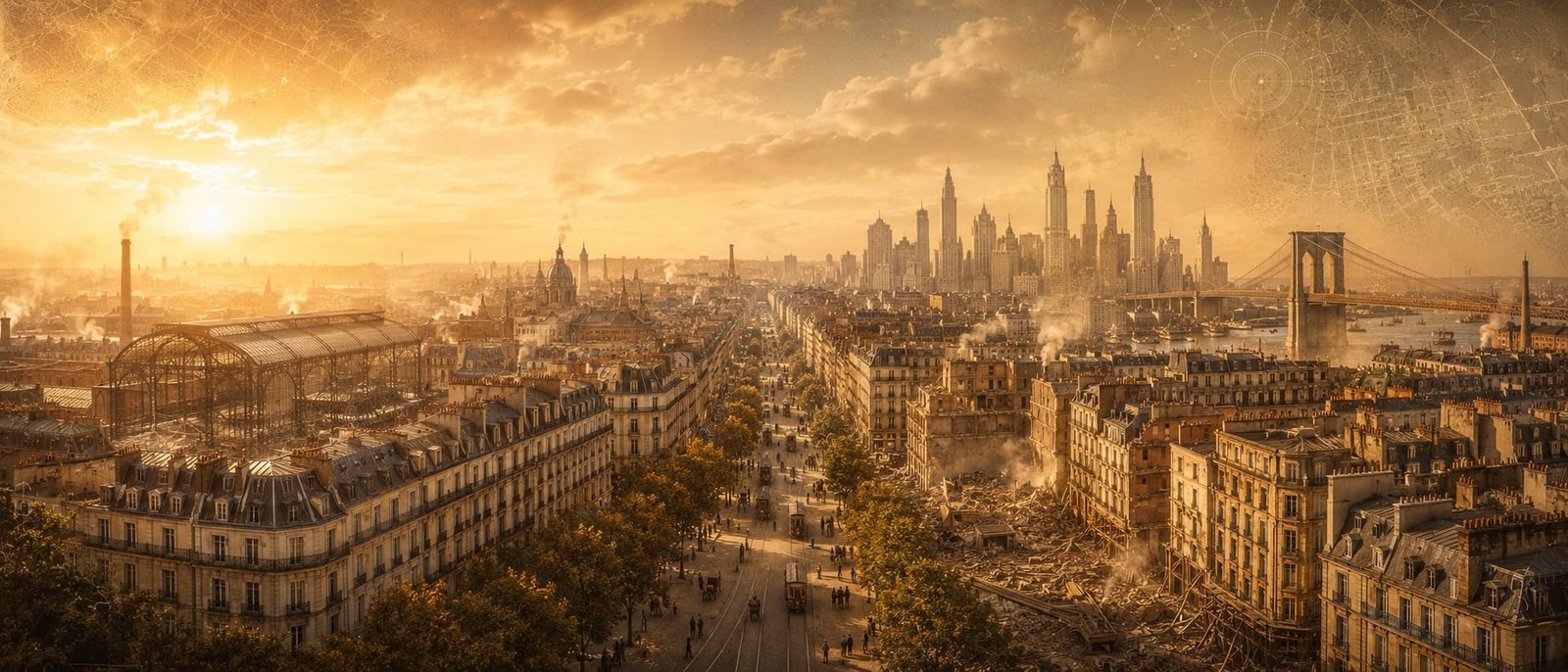 The Industrial City, AD 1,800 to AD 1,930