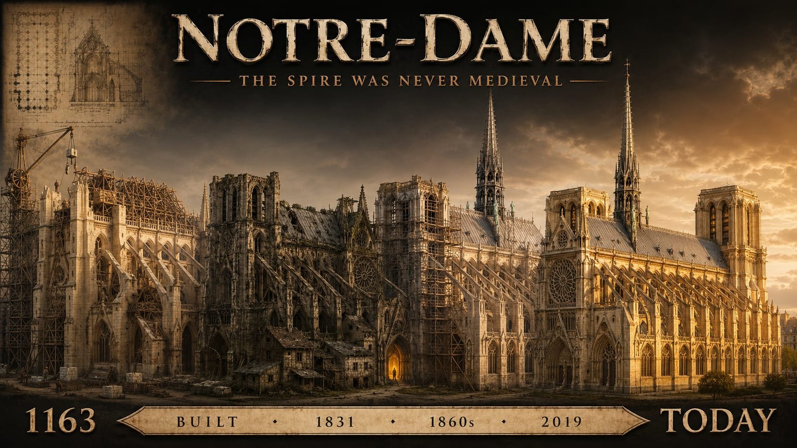 Notre-Dame de París, 1163–1345