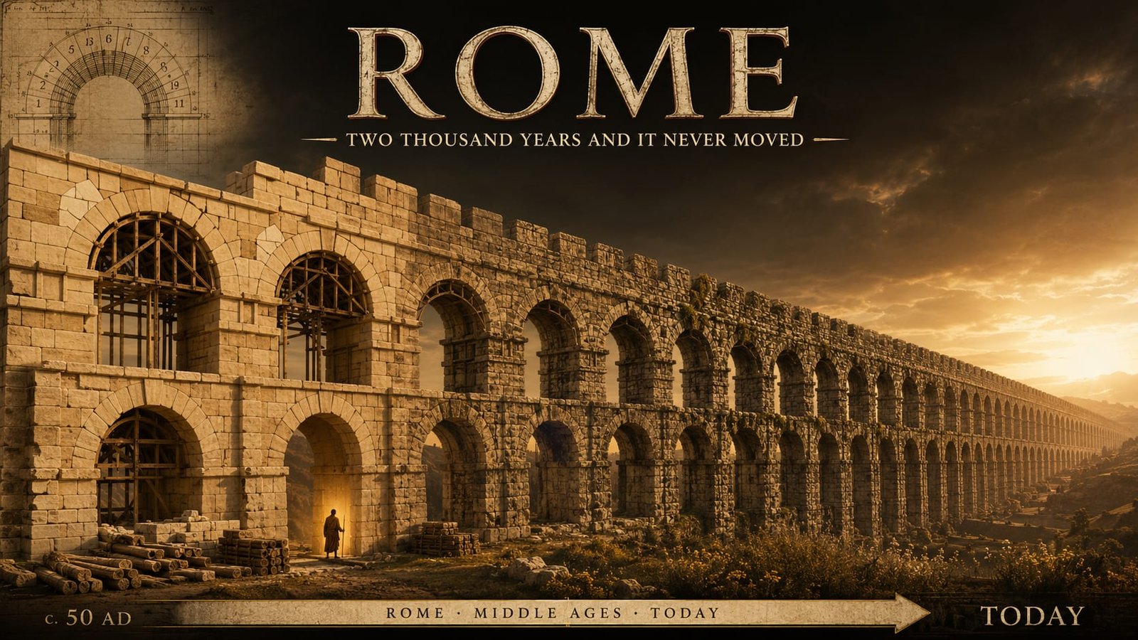 Roman Arches, from c. 200 BC